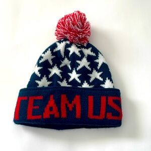 United States Olympic Team Apparel “Team USA” Red, White & Blue Unisex Beanie